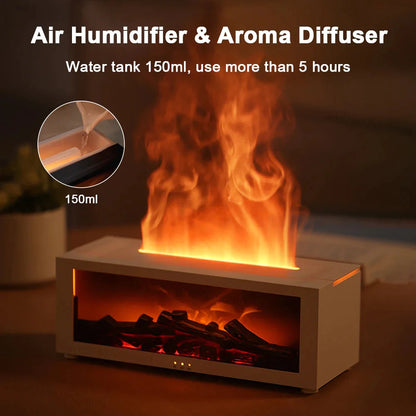 Oscenta Luxury Flame Aromatherapy Diffuser