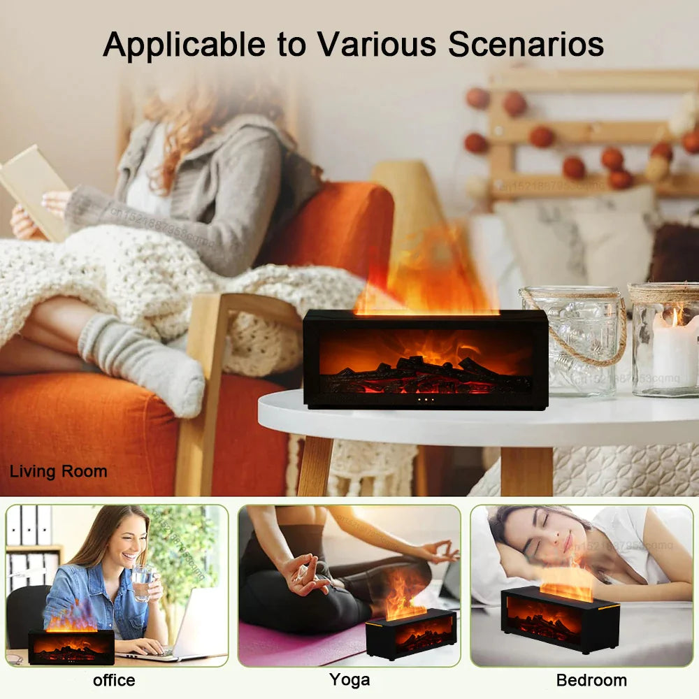 Oscenta Luxury Flame Aromatherapy Diffuser